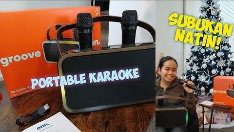 Groove ONN Portable Karaoke First Impression; Buhay Filipino Nurse sa Amerika; USRN