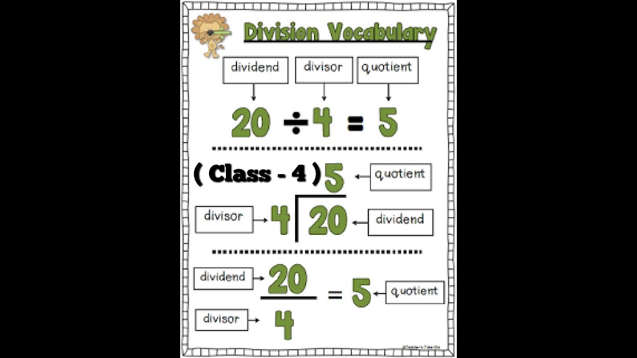 Class 4 Division ( Verify Questions ) - YouTube Class 4 Division ( Verify Questions ) - YouTube