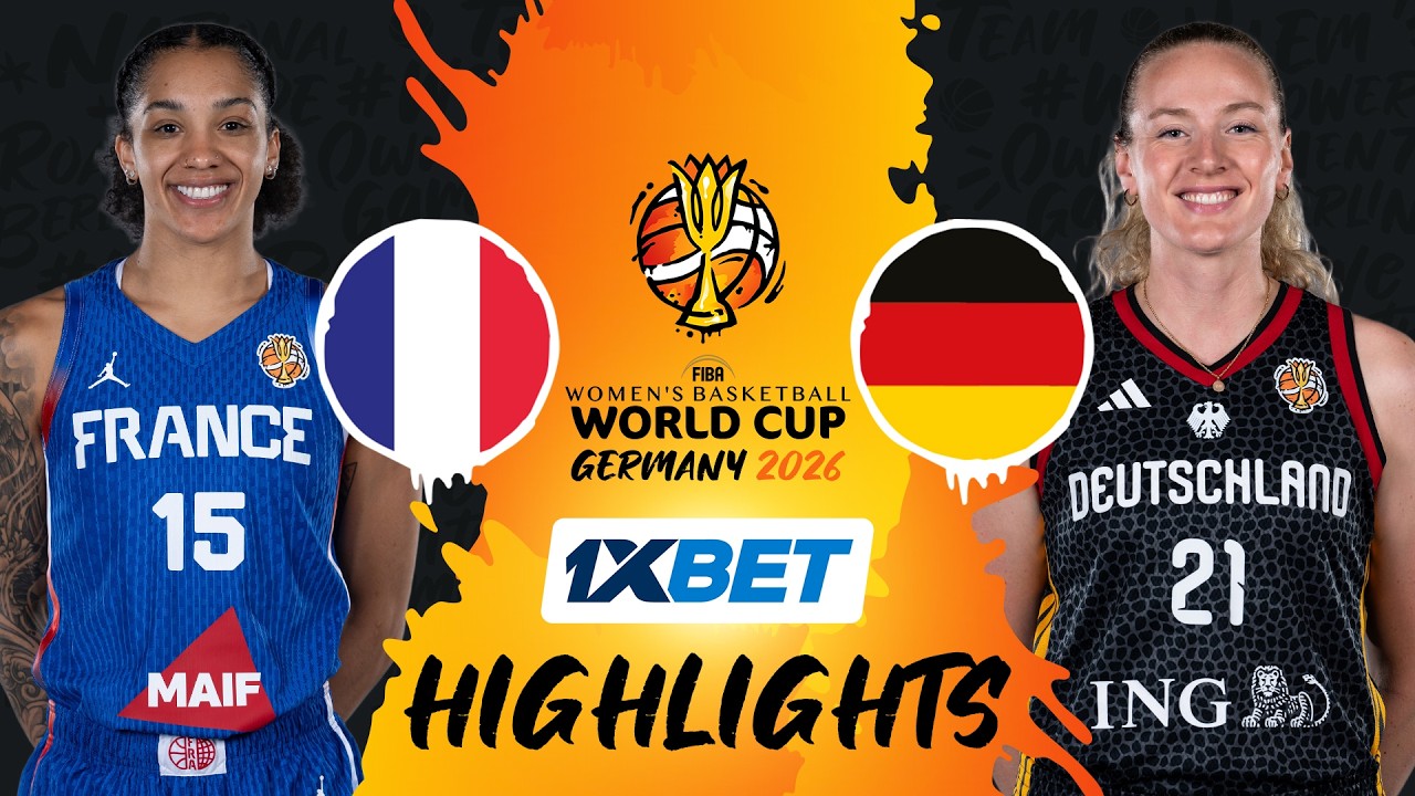 France beat Germany for their FIRST FIBA Women's World Cup Final! 🇫🇷 | 1XBET Highlights