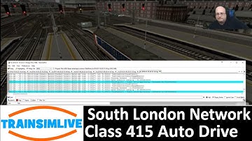 Train Simulator 2018 - Lua Scripting Class 415 Auto Drive On South London Network