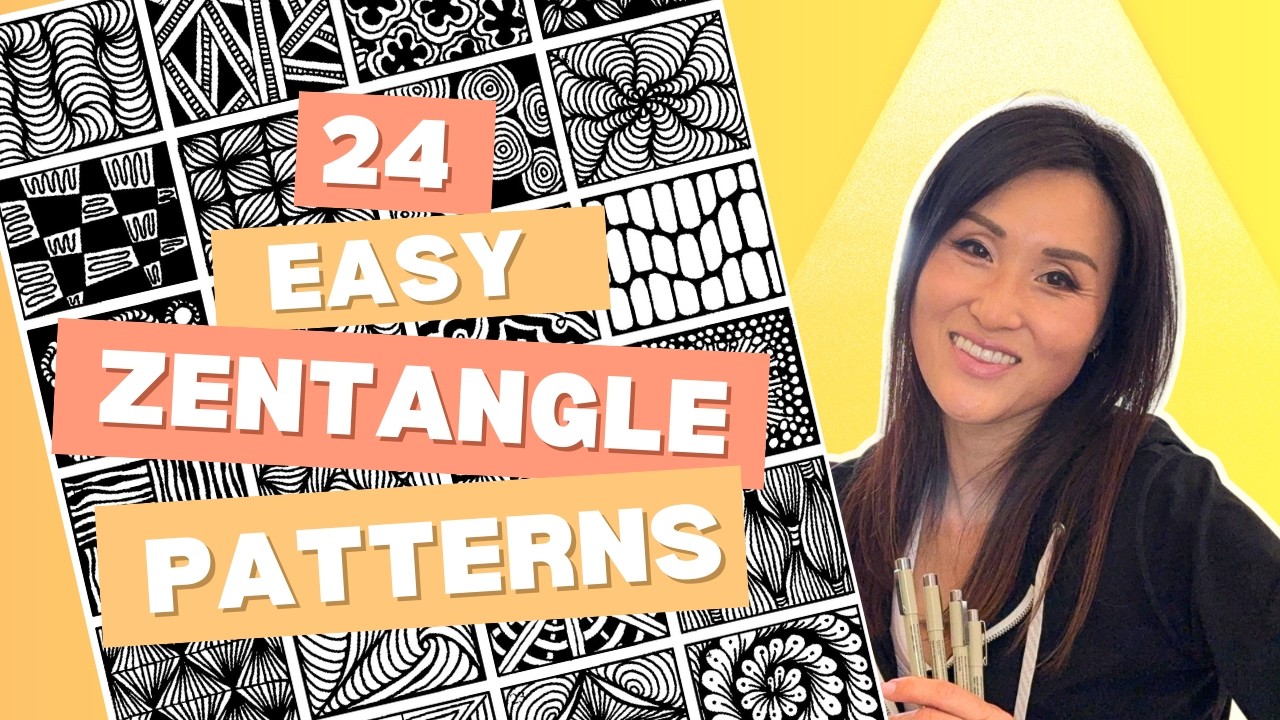 Start Here - Easy Zentangle | Meditative Art for Beginners