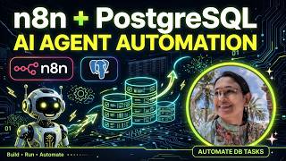 n8n AI Agent + PostgreSQL Automate Database Tasks