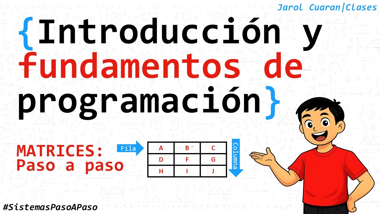Matriz Programacao ¿Qué son las MATRICES en Programación? | Arreglos Bidimensionales ...