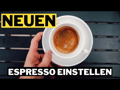 Wie Siebträger einstellen mit NEUEM Espresso? Schritt für Schritt Anleitung!