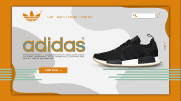 Adidas ui design. Its concept design of Adidas