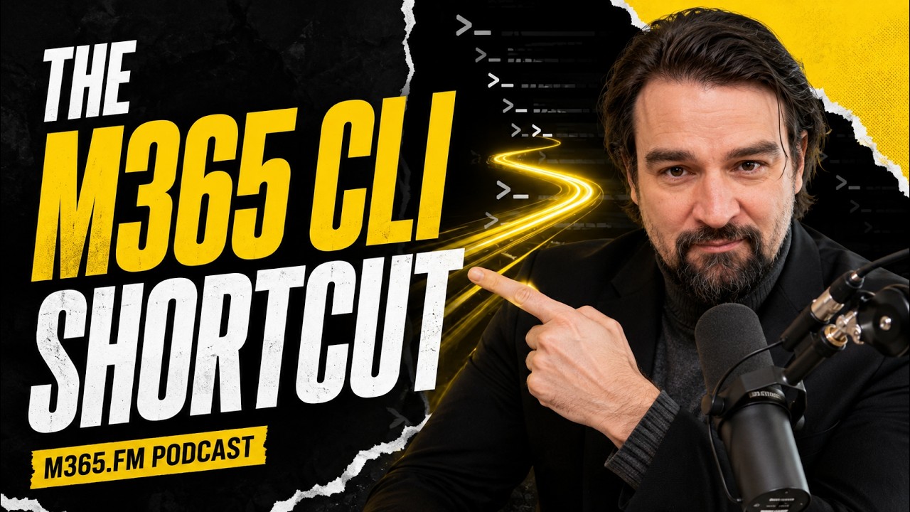Microsoft 365 CLI: The Shortcut No Manager Talks About