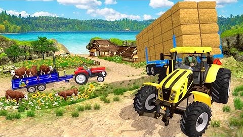Heavy Tractor Farming Simulator 3D: Mission 1 & 2 Walkthrough - Android iOS Gameplay
