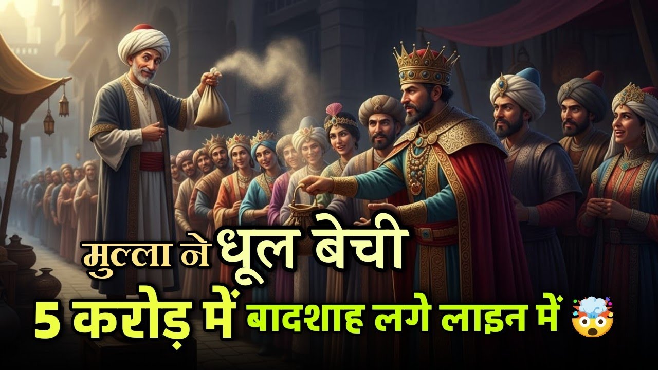 मुल्ला ने बेची 5 करोड़ की 'धूल'? 😂 बादशाह भी लाइन में लग गया! | Mulla Nasiruddin New Story