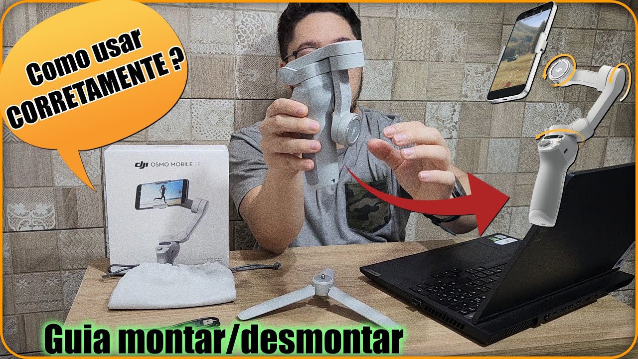 DJI Osmo Mobile SE : Como usar ? Guia completo