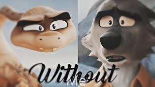 Without Me - Mr. Wolf X Mr. Snake The Bad Guys Spoilers