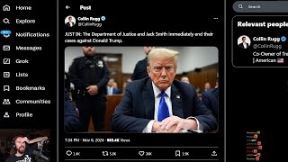 Trump's plot armor is crazy.. — Asmongold Clips