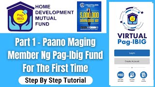 Part 1 - Paano Maging Member Ng Pagibig Fund For The First Time - Step By Steo Tutorial