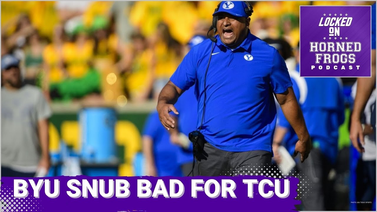 WATCH: BYU got hosed by the college football playoff committee, and it's bad news for TCU!