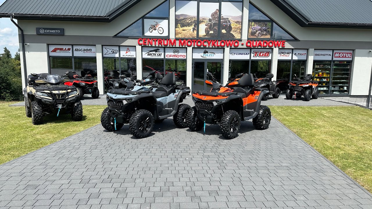 QUAD 4x4 CFMoto 850 Touring 3 generacja