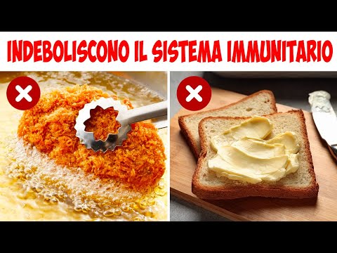 Video: 9 Alimenti Per L'immunità
