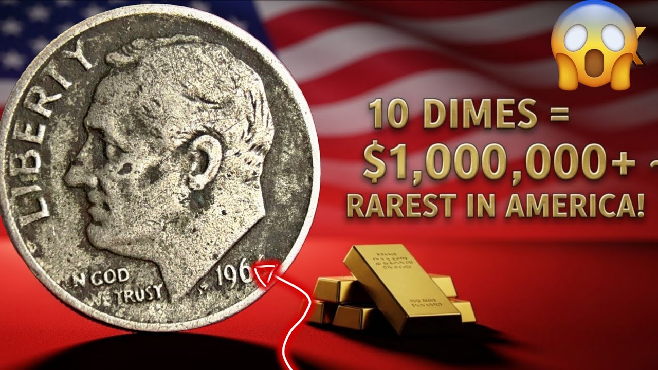 5 Most Valuable Roosevelt Dimes EVER! Hidden Treasures Worth $700,000+ Revealed!”