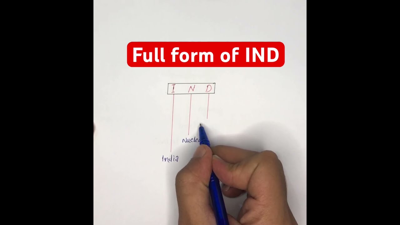 Full Form Of IND shorts short vocabulary englishvocabulary YouTube Full Form Of IND shorts short vocabulary englishvocabulary YouTube