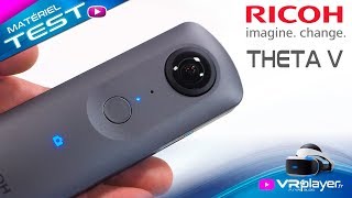 PlayStation VR PSVR : TEST CAMERA VR 360° RICOH THETA V VR4Player