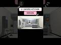 U Shaped Kitchen Design 2026 | Modern Modular Kitchen Ideas | Small &amp; Large Kitchen Layouts #kitchen