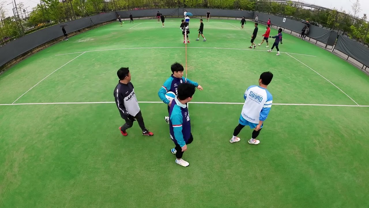 토요족구배 교류전(4/20) 홍관장족구 홍성우 :  꿈에그린 김만복, Big Match