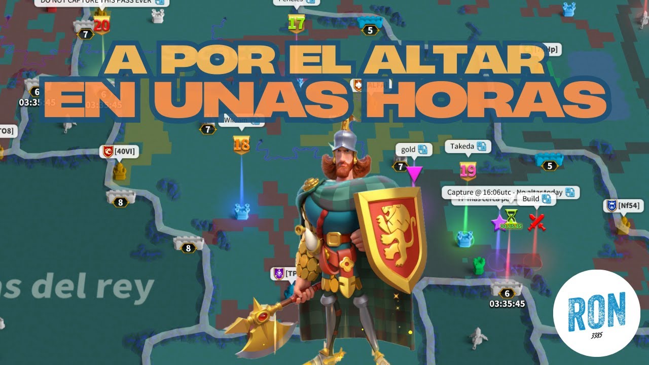 ¡A por el altar! - Rise of Kingdoms - YouTube