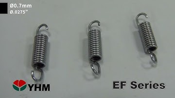 CNC Extension Spring Machine EF-210-Sample Collection - YHM