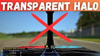 How To Turn OFF Halo In iRacing - Transparent Halo Settings