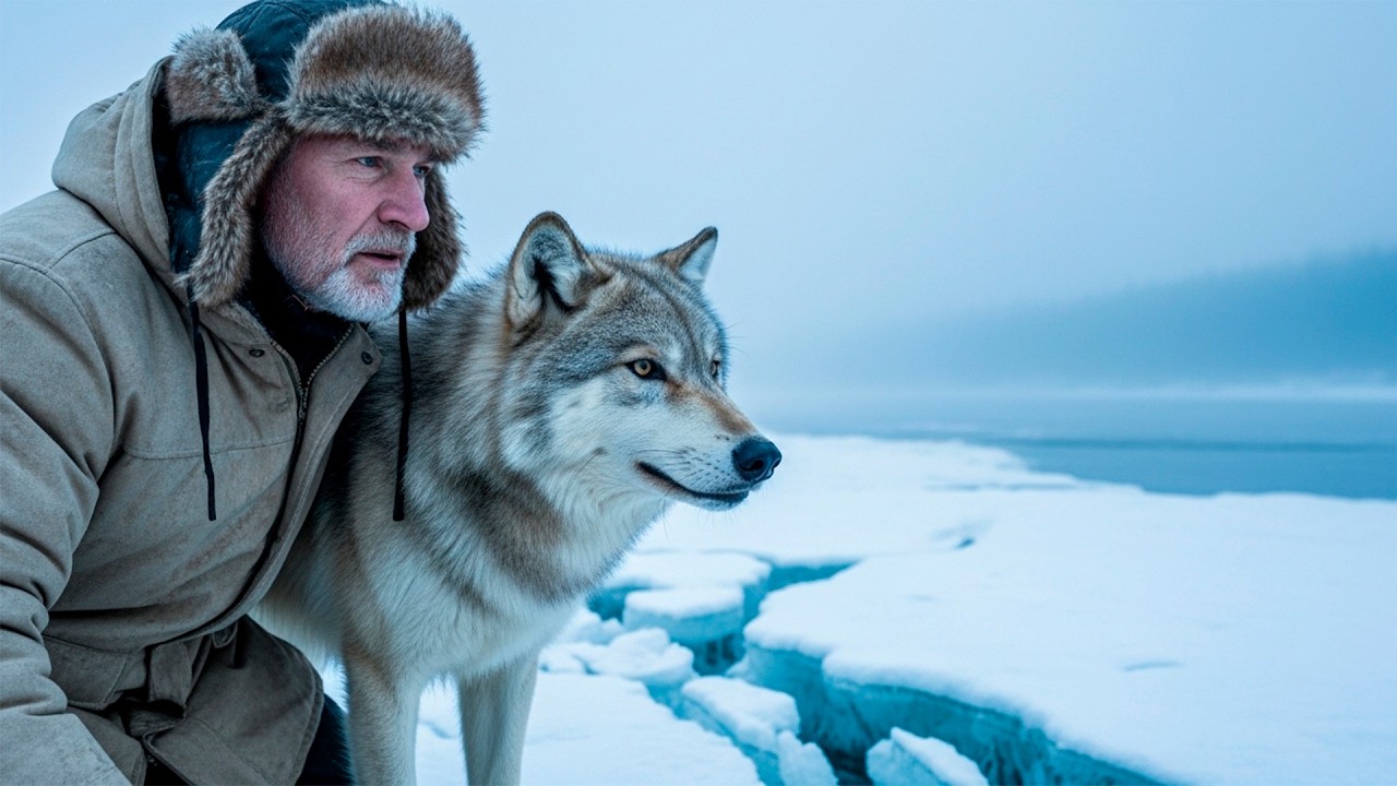 He THOUGHT HE WAS ALONE on the ICE — Then the FOOTPRINTS CHANGED DIRECTION