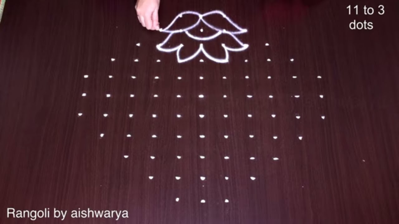 Designer Muggulu Latest Birds