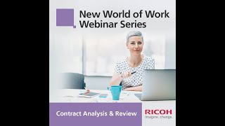 Contract Analysis & Review: Now and into the Future