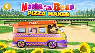 🍕 Masha and the Bear Make Pizza! | Fun Kids Cooking Game 🐻👧 screenshot 3
