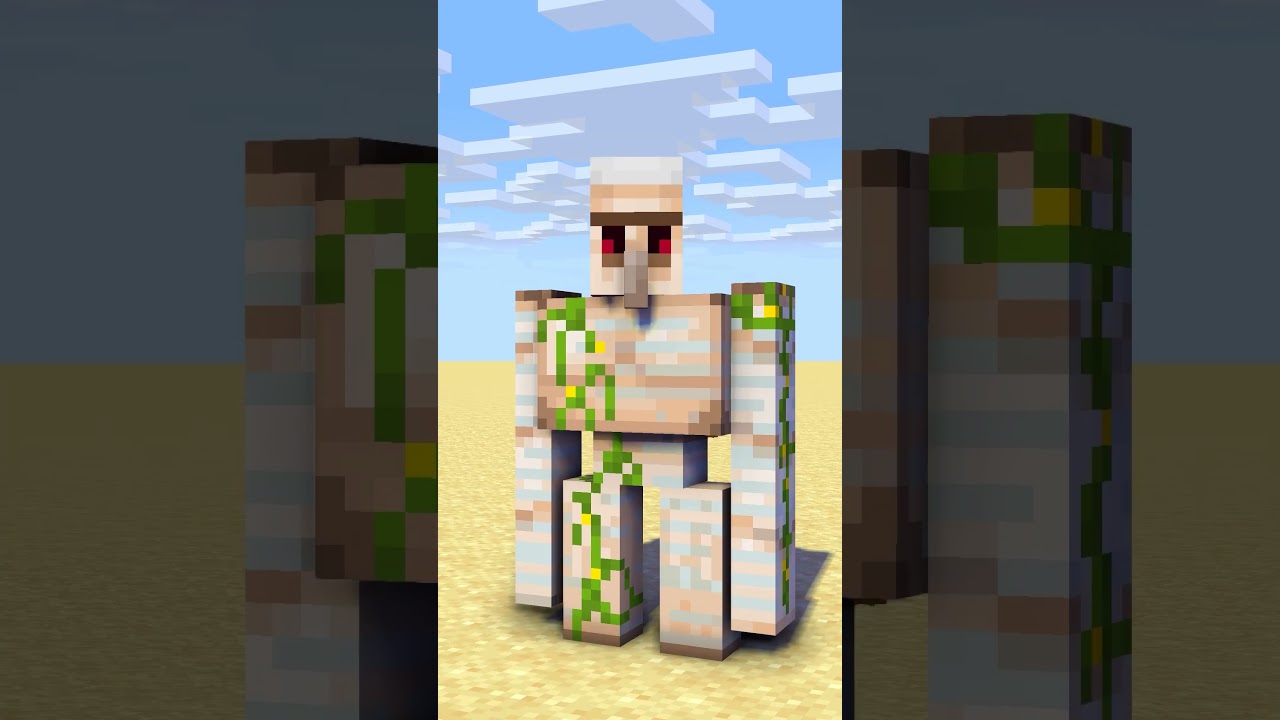 Herobrine vs Zombie X Iron Golem- Minecraft Animation