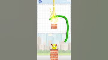 Draw to smash..logic puzzle game Level 201 And 202 #drawtosmash #shorts  #logicpuzzle