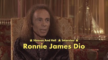 Ronnie James Dio - Interview - Neon Nights: 30 Years of Heaven & Hell - 2009/2010