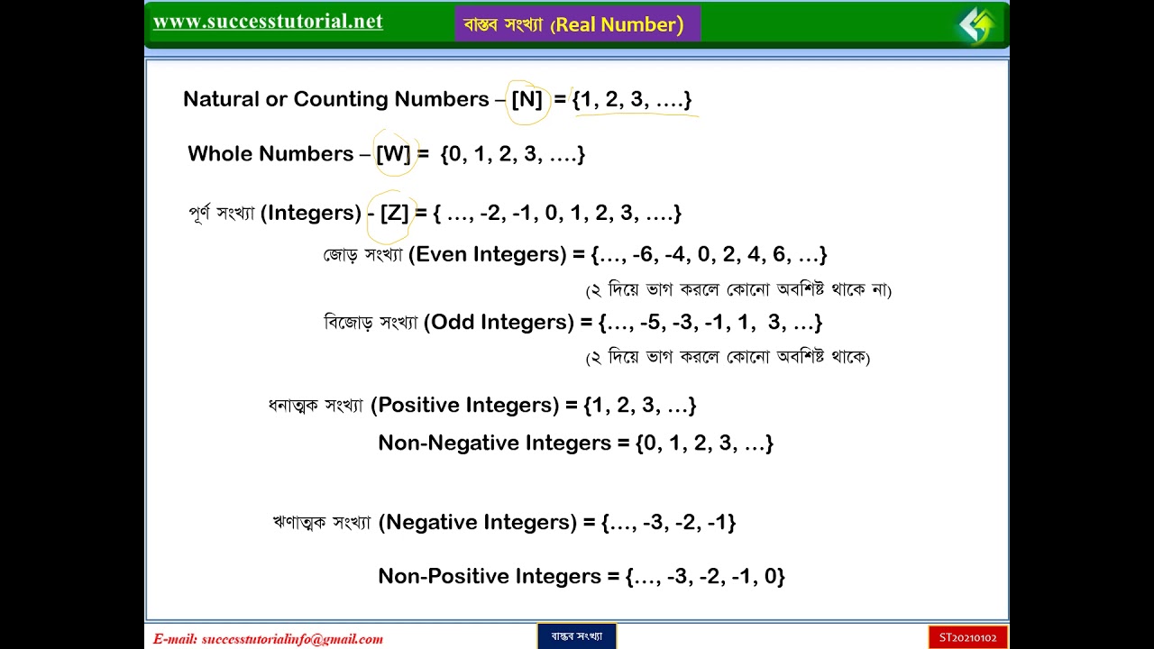 2 – BD Math Class 9 & 10 2 Jan 2021 Success Tutorial - YouTube