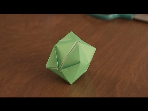 Como Hacer un Globo en Origami : Figuras Basicas en Origami