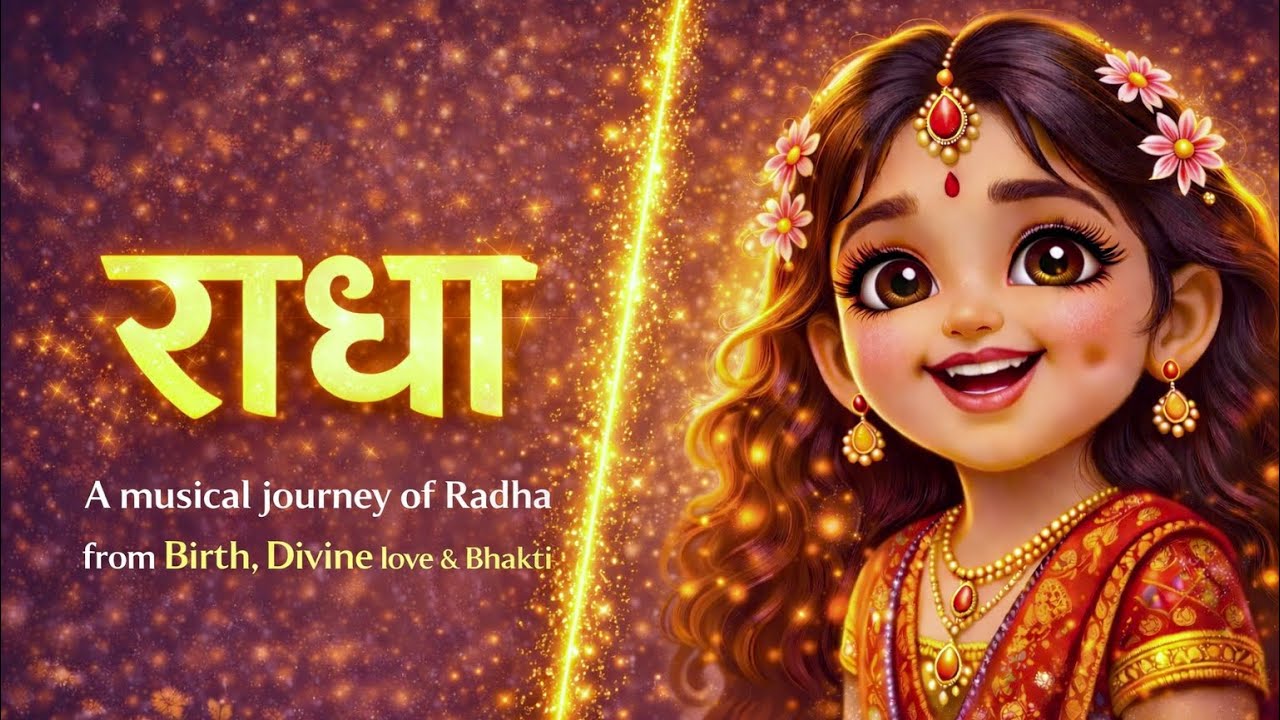  A musical journey of Radha from Birth, Divine love & Bhakti |राधा में श्याम बसे श्याम में राधा रानी