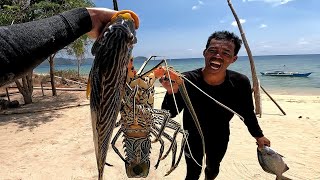 RARE CATCH🙌 | NILANTAKAN ang malaking BANAGAN😋  #spearfishingPhilippines #gopro