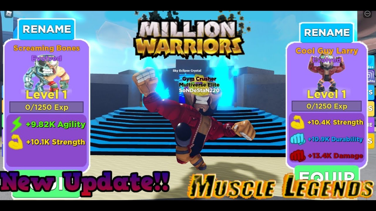 💪Muscle Legends - Roblox