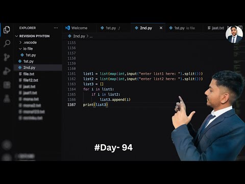 Python program to find the common element between two lists #codeeveryday #100daysofc ode #python