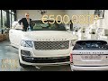 Bijna €500.000,- voor deze unieke Range Rover SV Coupé. Pure Luxe kwam naar een geheime locatie.
