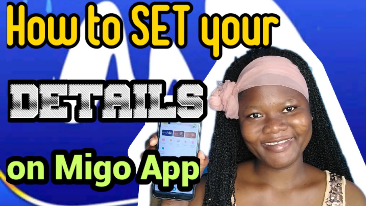 HOW TO SET//FILL IN WITHDRAWAL // WALLET DETAILS IN MIGO APP WITHDRAWAL LINK!!
