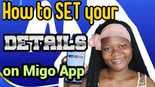HOW TO SET//FILL IN WITHDRAWAL // WALLET DETAILS IN MIGO APP WITHDRAWAL LINK!! screenshot 1