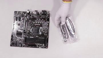 Unboxing MSI B360M PRO-VDH s1151 B36 0 4DDR4 M.2 USB3 uATX