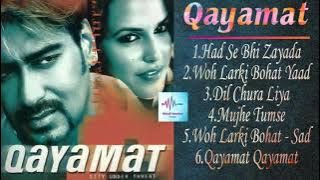 Qayamat movie full song with Dialogue, all songs, Ajay devgan, Suniel Shetty, Neha Dhupia, JUKEBOX,