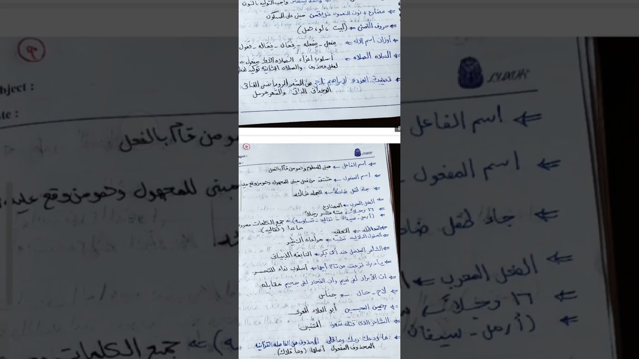 تسريبات أسئلة اللغة العربية مسابقة 30 الف معلم مساعد مادة هام جدا 