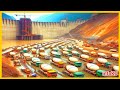 Dam Concrete Pouring | The Longest Concrete Pouring Process in the world