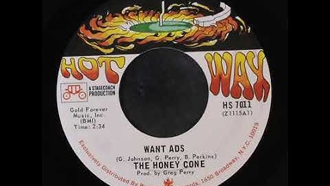 The Honey Cone - Want Ads   (1971)