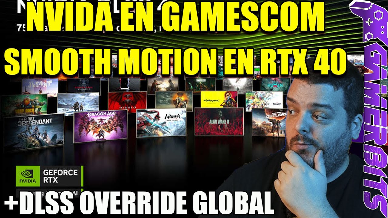 NVIDIA llega a la Gamescom 2025 con Smooth Motion para RTX 40 y DLSS ...