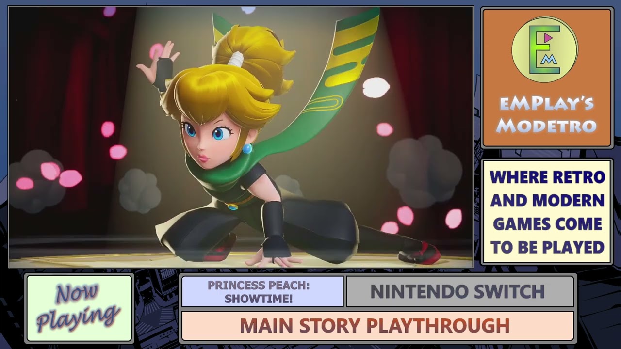 Princess Peach: Showtime! - #3 - 1F - The Art Of Rapids - 1st Visit